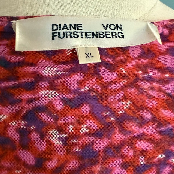 Diane Von Furstenberg Purple and Pink Dress - Picture 9 of 10